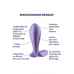 Satisfyer 20213 Intensity Plug connecté violet - Satisfyer