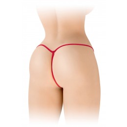 Fashion Secret String ficelle ouvert Sandra rouge - Fashion Secret