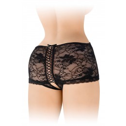 Fashion Secret 20283 Shorty ouvert noir Cynthia - Fashion Secret