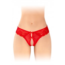 Fashion Secret 20284 String ouvert Alicia rouge - Fashion Secret