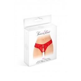 Fashion Secret 20284 String ouvert Alicia rouge - Fashion Secret