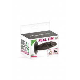 Real Body 15725 Plug anal réaliste noir 11 cm - Real Tim