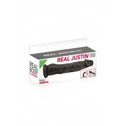Real Body 15727 Gode réaliste 21 cm noir - Real Justin