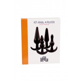 Litolu kit d'entrainement anal 4 plugs - Litolu