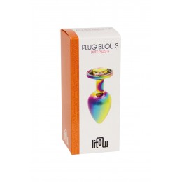 Litolu 20010 Plug bijou arc-en-ciel S - Litolu