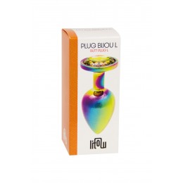 Litolu 20012 Plug bijou arc-en-ciel L - Litolu