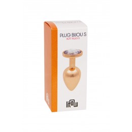 Litolu 20013 Plug bijou rose gold S - Litolu