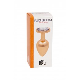 Litolu 20014 Plug bijou rose gold M - Litolu