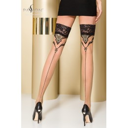 Passion bas et collants Bas autofixants ST109 Beige