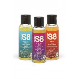 Stimul 8 Coffret huiles de massage S8 3x50ml