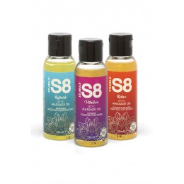 Stimul 8 20658 Coffret huiles de massage S8 3x50ml