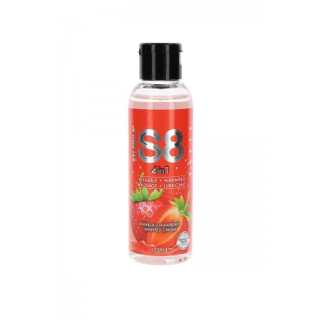 Stimul 8 Lubrifiant S8 4 en 1 gout fraise