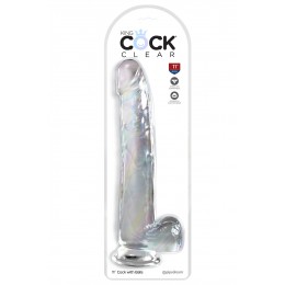 Pipedream Gode XXL 30,5 x 5,1 cm Clear - King Cock