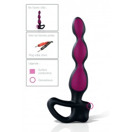 Mystim Stimulateur prostate electro. Big Bend-it - Mystim