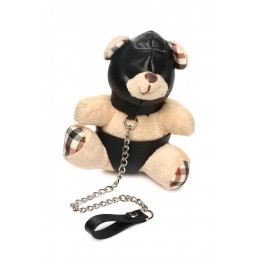 Master Series Porte-clés Teddy Bear BDSM avec cagoule