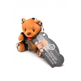 Master Series 20759 Porte-clés Teddy Bear bâillonné