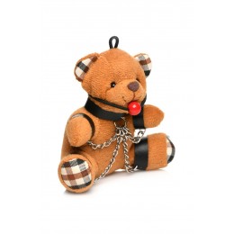 Master Series 20759 Porte-clés Teddy Bear bâillonné