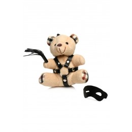 Master Series 20760 Porte-clés Teddy Bear BDSM avec martinet