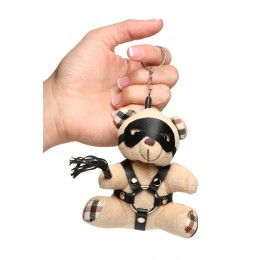 Master Series 20760 Porte-clés Teddy Bear BDSM avec martinet