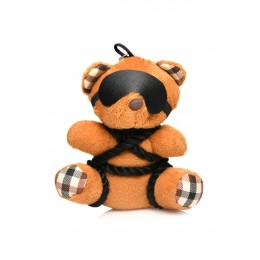 Master Series 20761 Porte-clés Teddy Bear en tenue Bondage