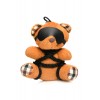 Master Series 20761 Porte-clés Teddy Bear en tenue Bondage
