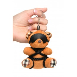 Master Series 20761 Porte-clés Teddy Bear en tenue Bondage