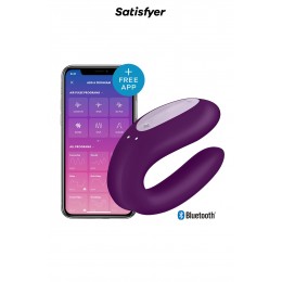 Satisfyer 17753 Stimulateur Double Joy violet - Satisfyer