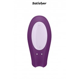 Satisfyer 17753 Stimulateur Double Joy violet - Satisfyer