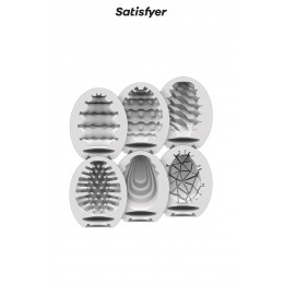 Satisfyer 19014 Pack de 6 Satisfyer Eggs assortis