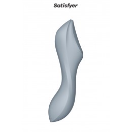 Satisfyer 19080 Stimulateur Curvy Trinity 3 gris - Satisfyer