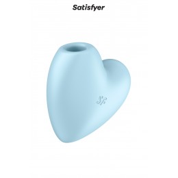 Satisfyer Double stimulateur Cutie Heart bleu - Satisfyer