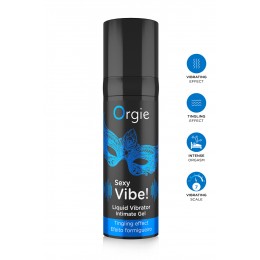 Orgie 20852 Gel d'excitation Sexy Vibe Liquid Vibrator