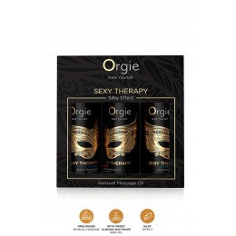 Orgie 20914 Coffret 3 huiles de massage sensuel Sexy Therapy Collection