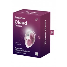 Satisfyer Stimulateur sans contact et vibrant Cloud Dancer - satisfyer