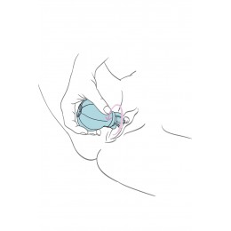 Adrien Lastic Stimulateur de clitoris Caress bleu - Adrien Lastic