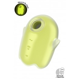Satisfyer 21125 Stimulateur sans contact et vibrant Glowing Ghost yellow - Satisfyer