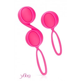 Yoba 13613 Kit 2 boules de Geisha Yoba - rose