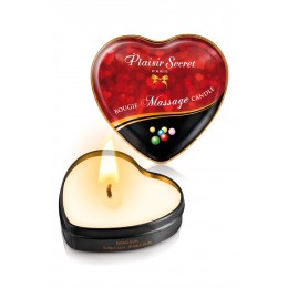 Plaisir Secret 13736 Mini bougie de massage Bubble Gum