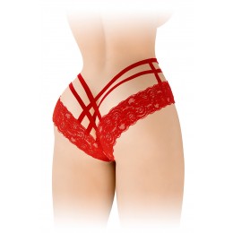 Fashion Secret 14149 Tanga ouvert Anne - rouge