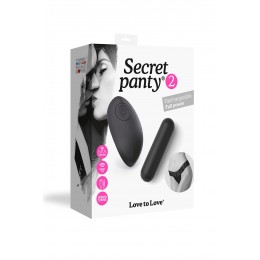 Love To Love Culotte vibrante télécommandée Secret Panty 2