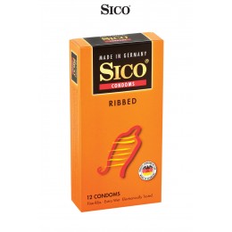 Sico 12 préservatifs Sico RIBBED