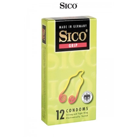 Sico 14332 12 préservatifs Sico GRIP
