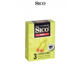 Sico 3 préservatifs Sico GRIP