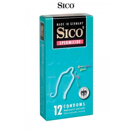 Sico 14341 12 préservatifs Sico SPERMICIDE