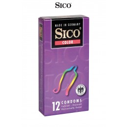 Sico 14353 12 préservatifs Sico COLOUR