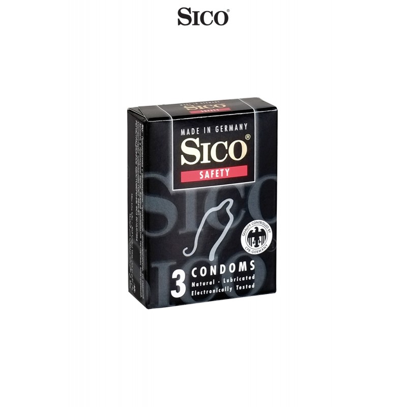 Sico 3 préservatifs Sico SAFETY