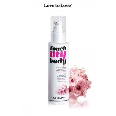 Love To Love Fluide massage & lubrifiant - cerisier
