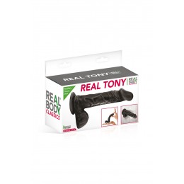 Real Body 15722 Gode réaliste 18 cm - Real Tony Noir