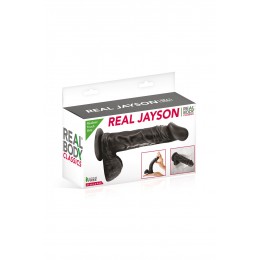 Real Body 15723 Gode réaliste 21 cm - Real Jayson Noir