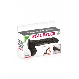 Real Body Gode réaliste 23 cm - Real Bruce Noir